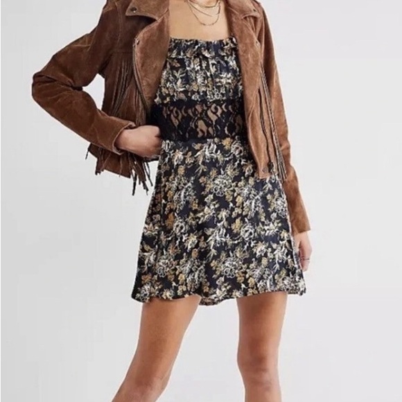 Free People Floral Open-Back Dress - Picture 5 of 7